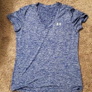 Under Armour Blue Space Dye Tshirt